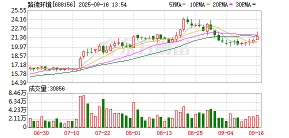 配资广告 路德环境：关于全资子公司增资扩股引入投资者的公告